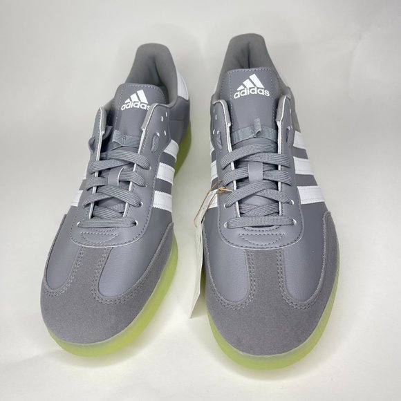 Adidas Mens VeloSamba Vegan Gray Pulse Lime Cycling Shoes Size 12 GY5531 main image 5